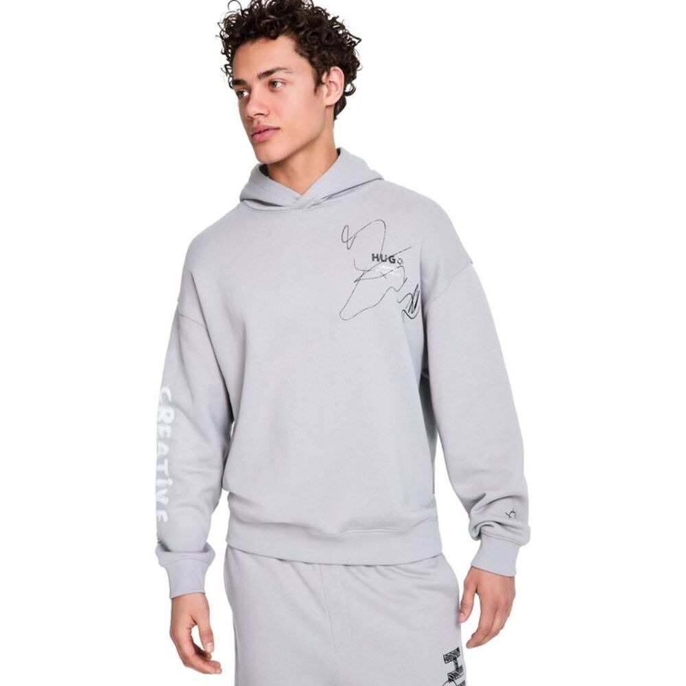 Hugo Boss Mens Nedimo Relaxed Fit Hoodie Sweatshirt, NWT